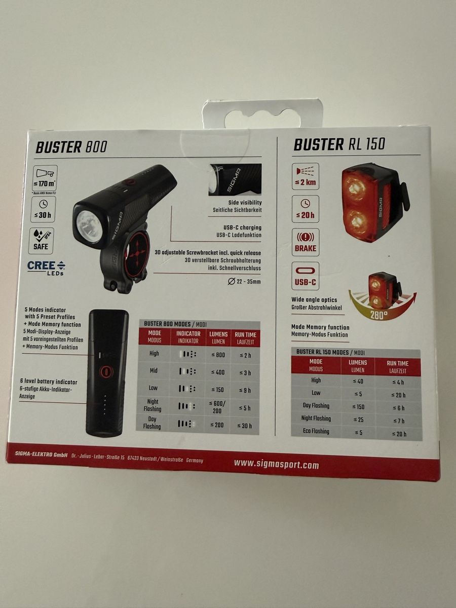 Pezzi di ricambio: Neue Fahrradlampe – Nuovo e nell'imballaggio originale da Rüfenacht BE venduto da Users 1