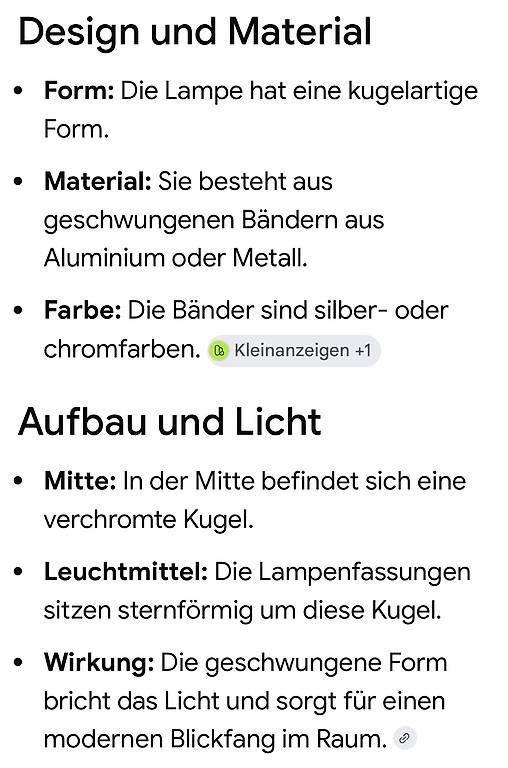 Lustres & lampes de plafonds: Pendelleuchte Curly – D'occasion à Kreuzlingen par Deli07 3