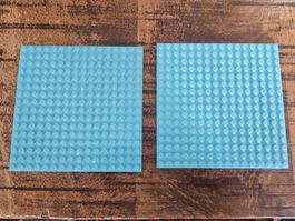 lego 91405 lot de 2 pièces Medium Azure Plate 16 x 16
