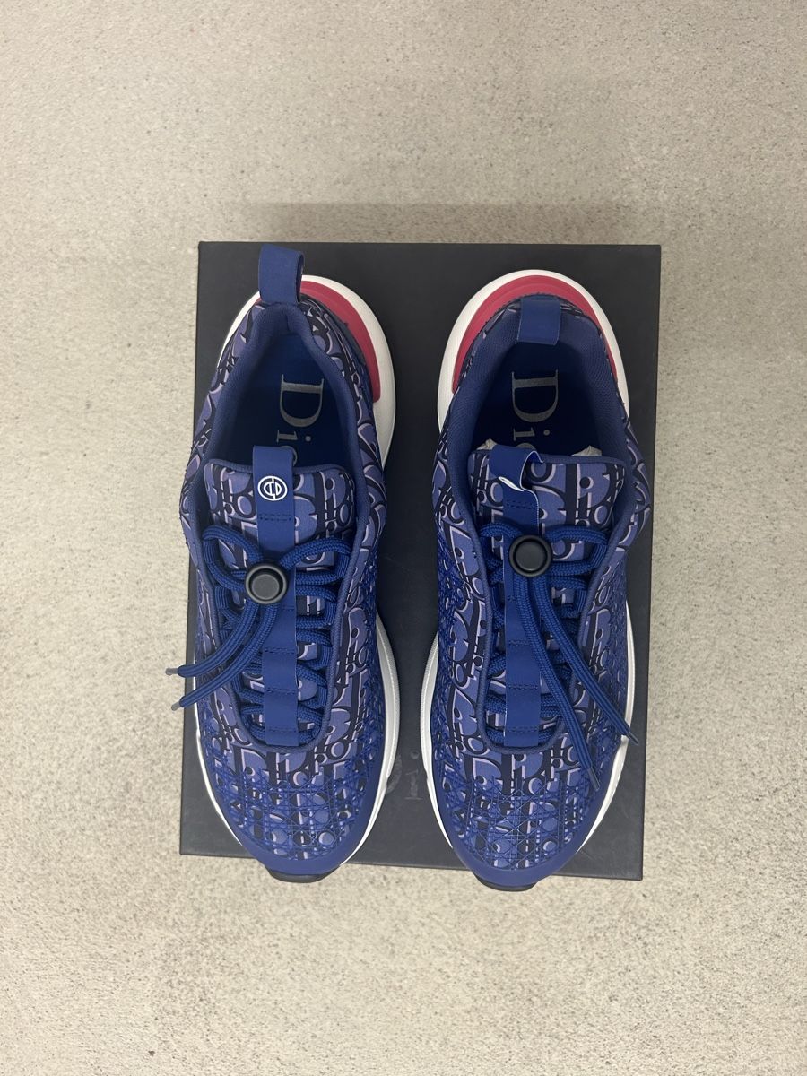 Dior Herrenschuhe: Dior B24 Oblique black blue red – Neu und originalverpackt aus St.Gallen von y.vrn1 5