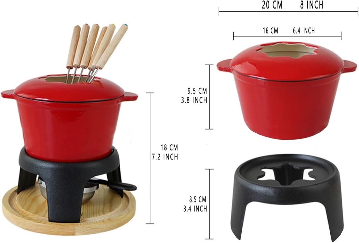 Elettrodomestici da cucina: Fondue set – Nuovo (secondo la descrizione) da Thun venduto da sof_by7w 1