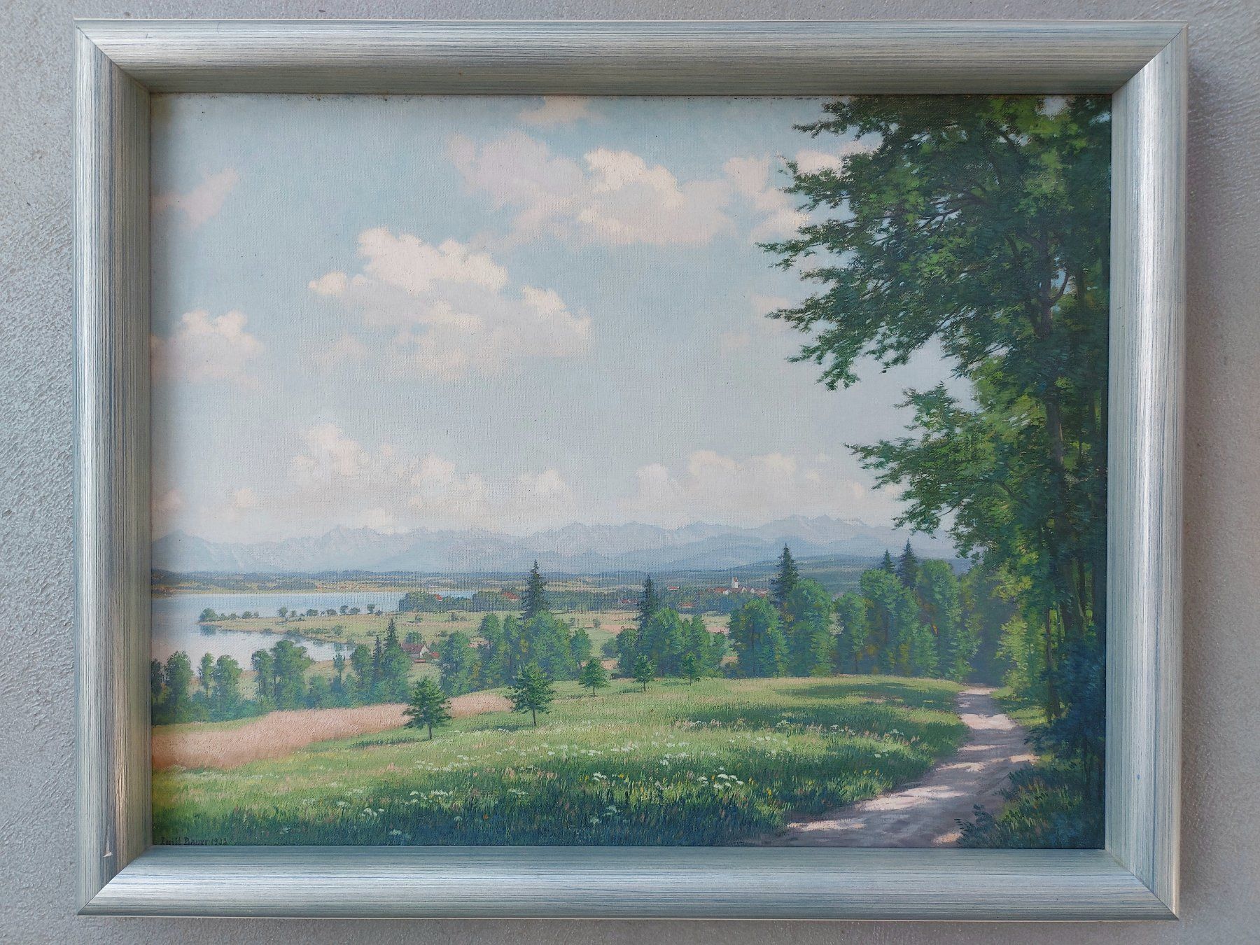 Dipinti: Bild "Emil BAUER, 1933" – Usato da Rüti ZH venduto da pampero