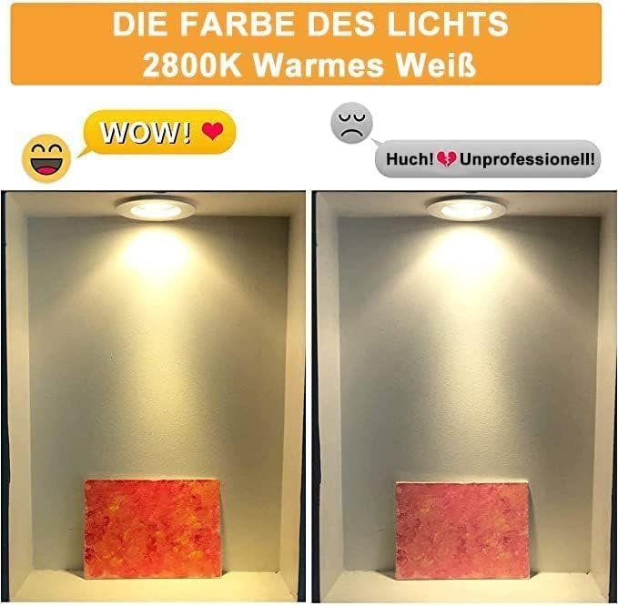 Lampade: 6 Stück MR16 Halogen Leuchtmittel mit Klarglasabdeckung – Nuovo (secondo la descrizione) da Thun venduto da coverall 2