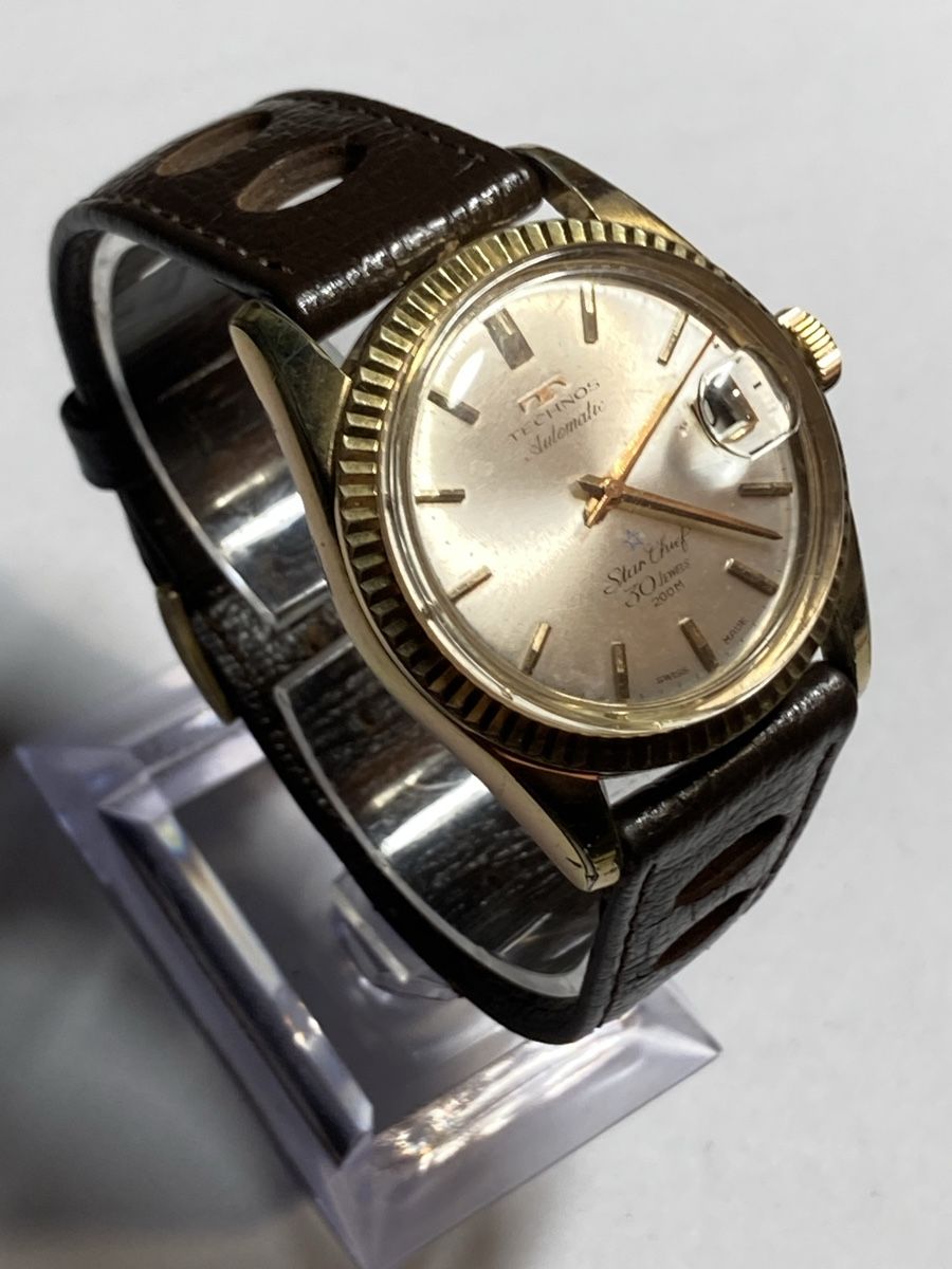 Technos Orologi: Technos Vintage Uhr der 70 er, Automatic 36 mm – Usato da Glattbrugg venduto da vintagemania 6