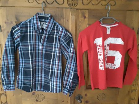 Kleiderpaket : 2-teilig Gr.128  für Jungen ( Neu ).