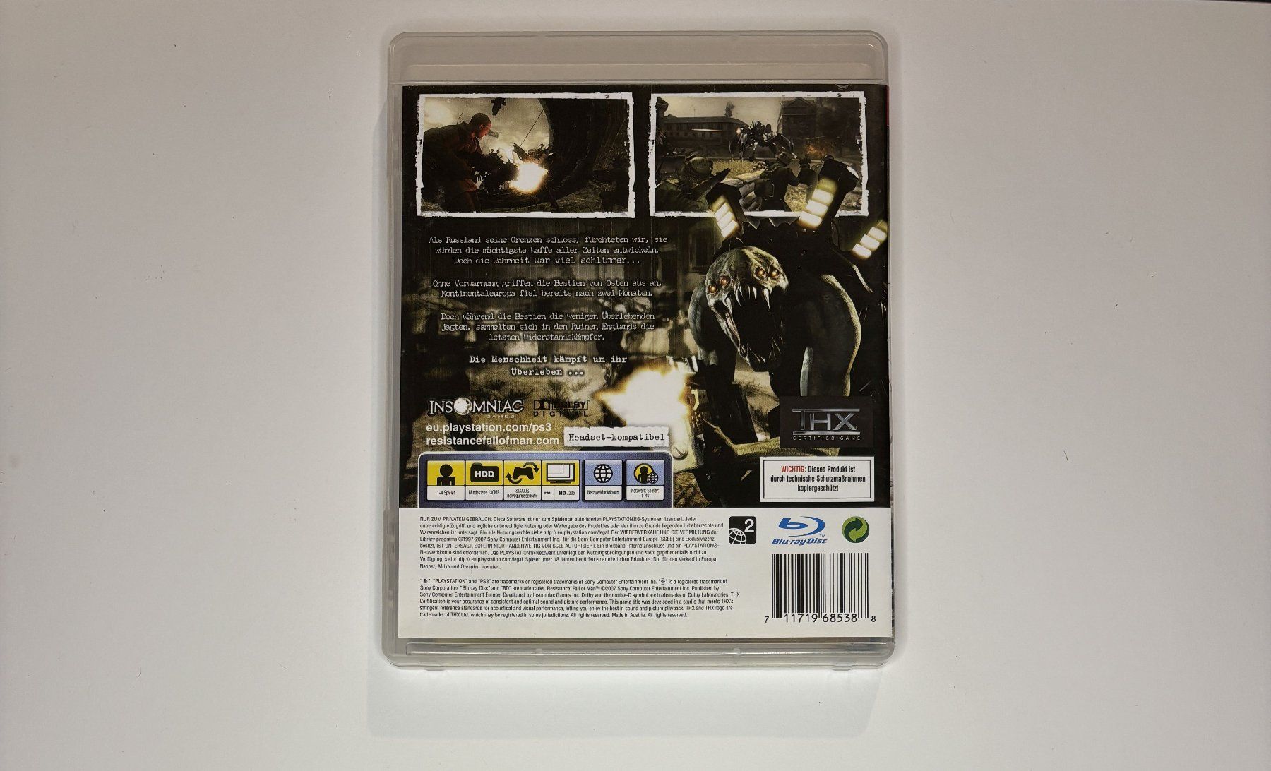 Giochi: PS3 - Resistance: Fall of Man – Usato da Allschwil venduto da Bullach 2