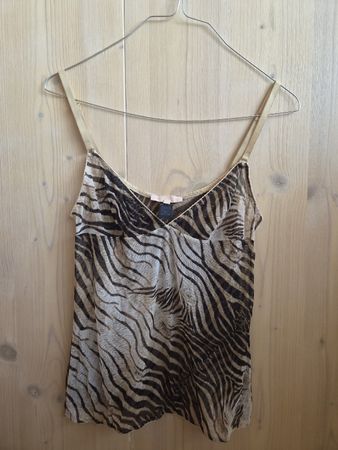 Vintage Roberto Cavalli Top Animalprint