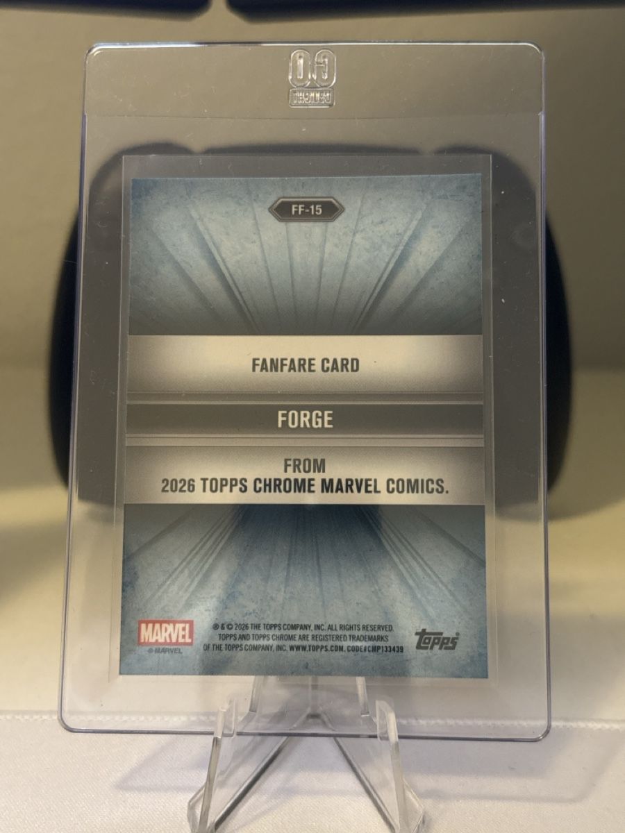 Topps Carte collezionabili:  Topps Chrome Marvel Forge Fanfare FF-15 – Usato da Dulliken venduto da alpi.cards 1