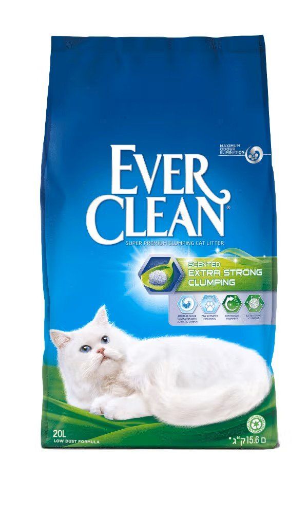 WC: Katzenstreu 30 Liter Ever Clean extra Strong Klumping Katze – Nuovo e nell'imballaggio originale da Schaffhausen venduto da Second77