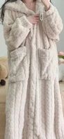 Kuscheliger Teddy-Bademantel Gr.M Neu
