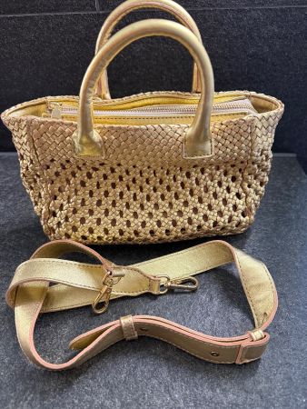Handbag Cabas Mini Gold