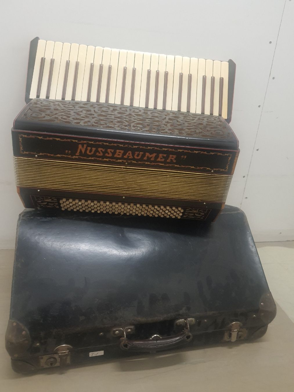 Strumenti musicali: accordéon à piano Nussbaumer avec coffre  – Usato da Pont-de-la-Morge venduto da Mirabelle0 2