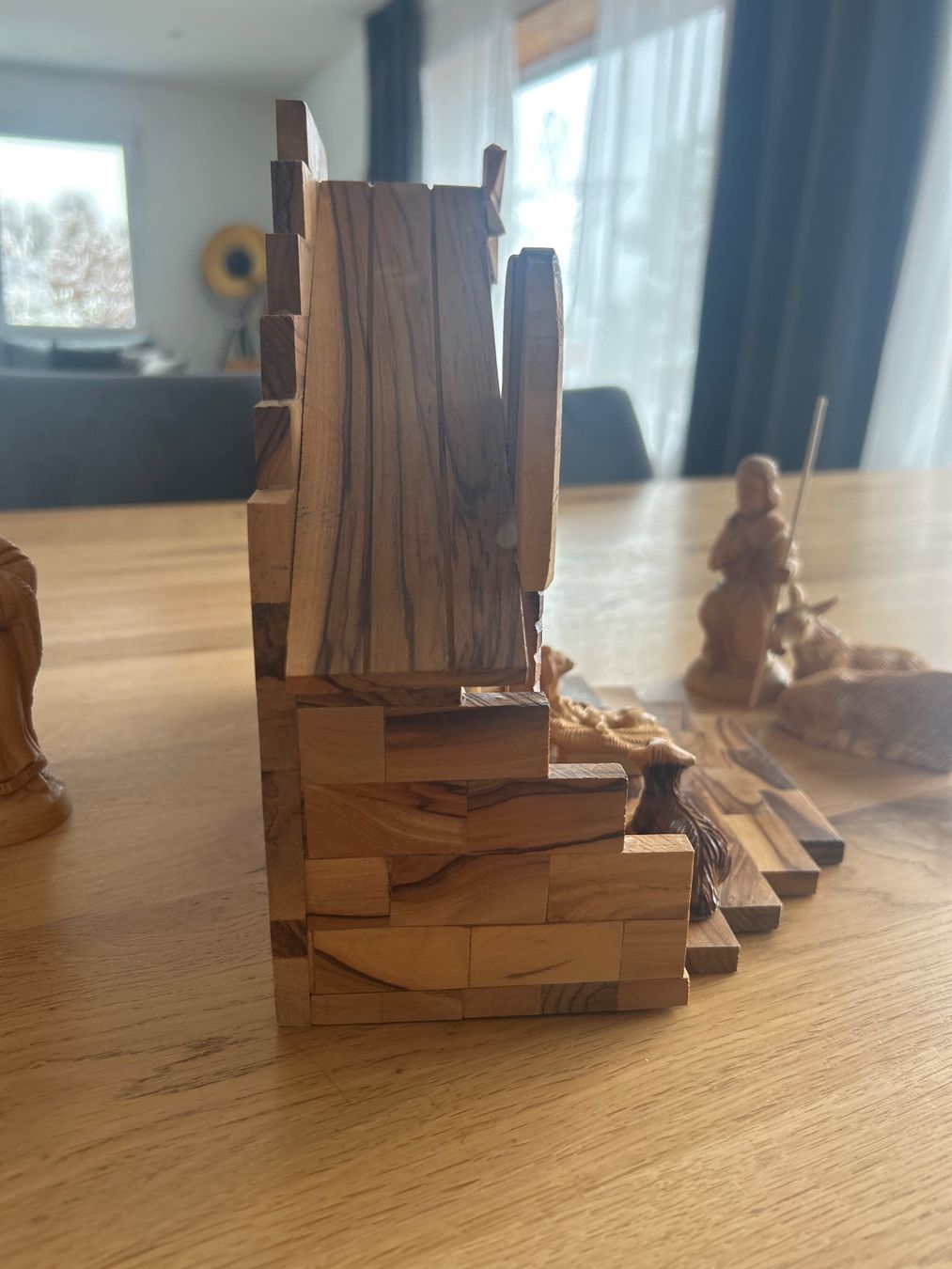Articoli in legno: Handgeschnitzte Olivenholz-Krippe aus Bethlehem – Usato da Rothrist venduto da Nadjane 5