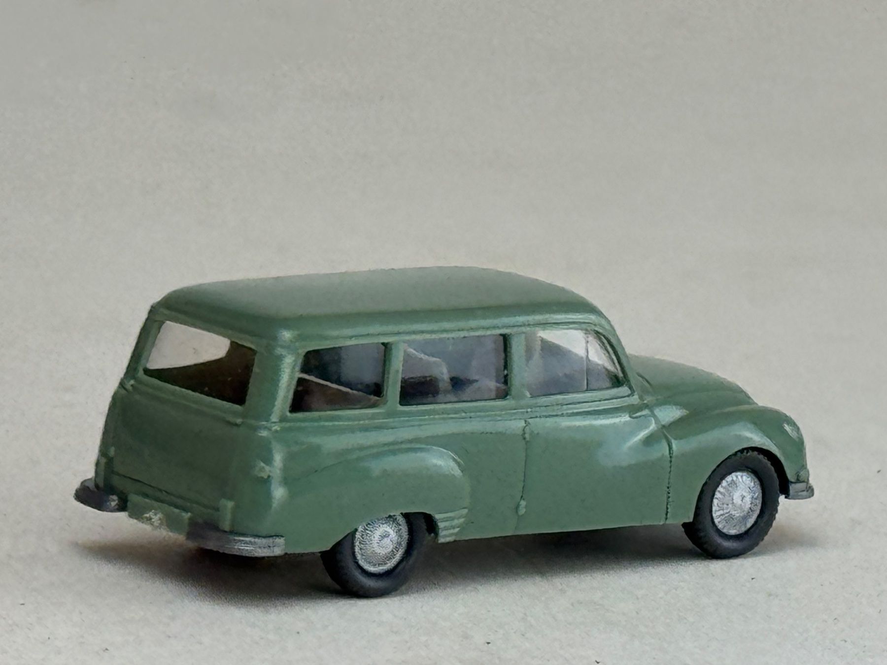 Wiking Modellini d'auto: VE1- Wiking DKW Universal resedagrün – Usato da Elm venduto da Wikmtz 1