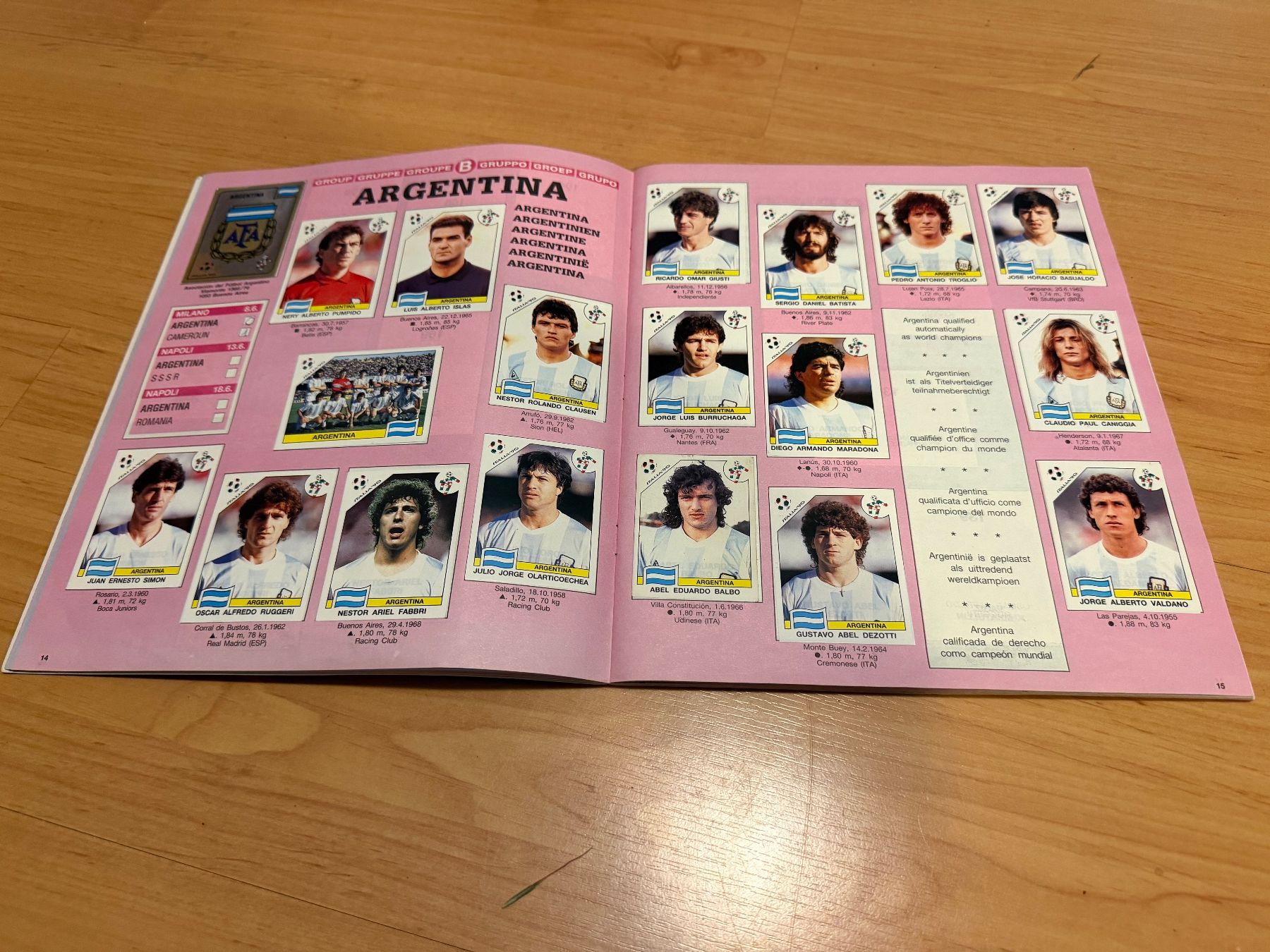 Panini Album: Album panini complet Italia 90 – Usato da Brügg BE venduto da Fred777 5