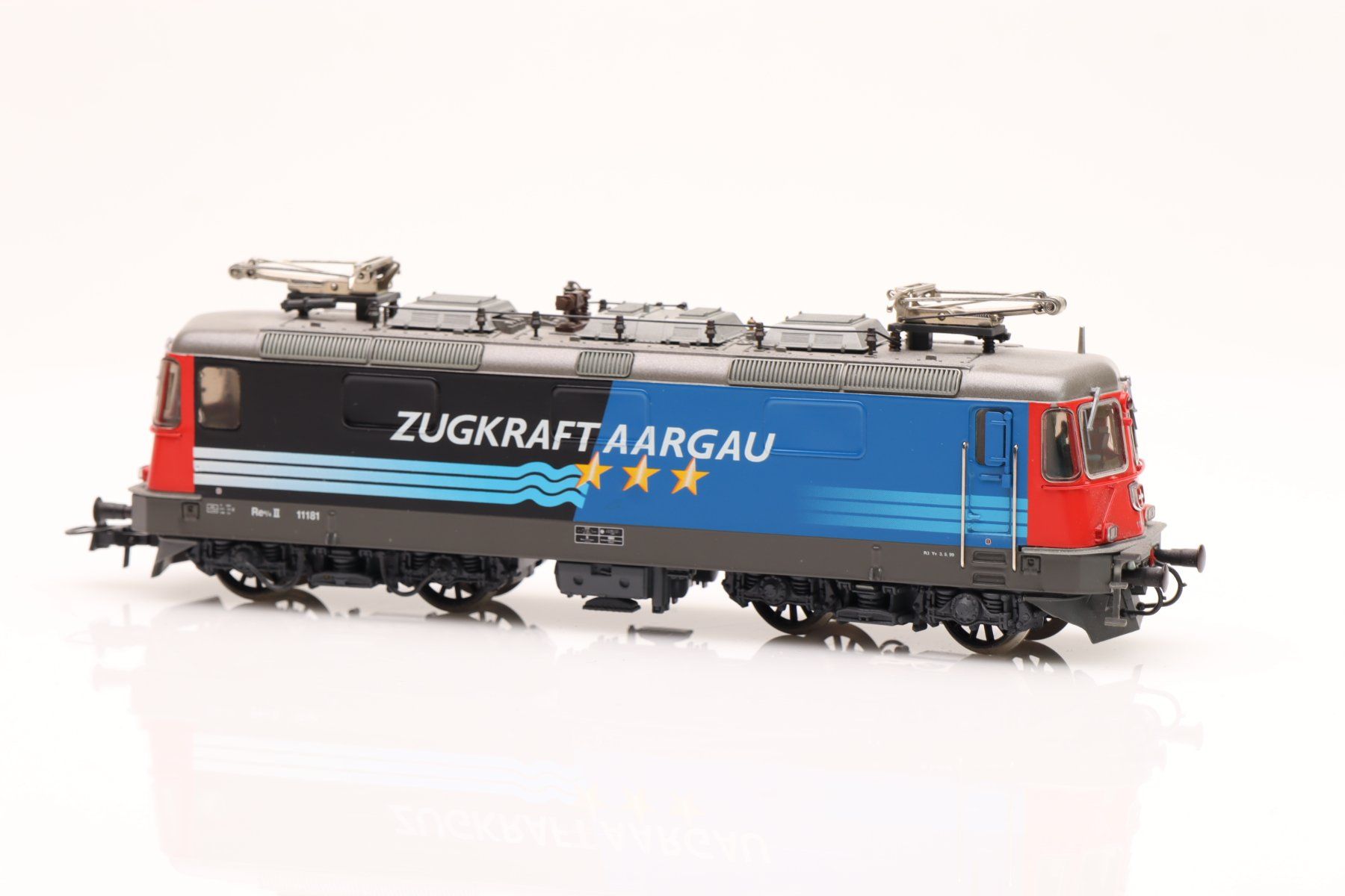 Hag Modelleisenbahnen: Hag SBB Re 4/4" Zugkraft Aargau DC Digital, H0 – Gebraucht aus Ried (Muotathal) von Modellbahn.swiss 2
