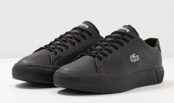 Original LACOSTE Sneaker Gripshot schwarz Grösse 45 1