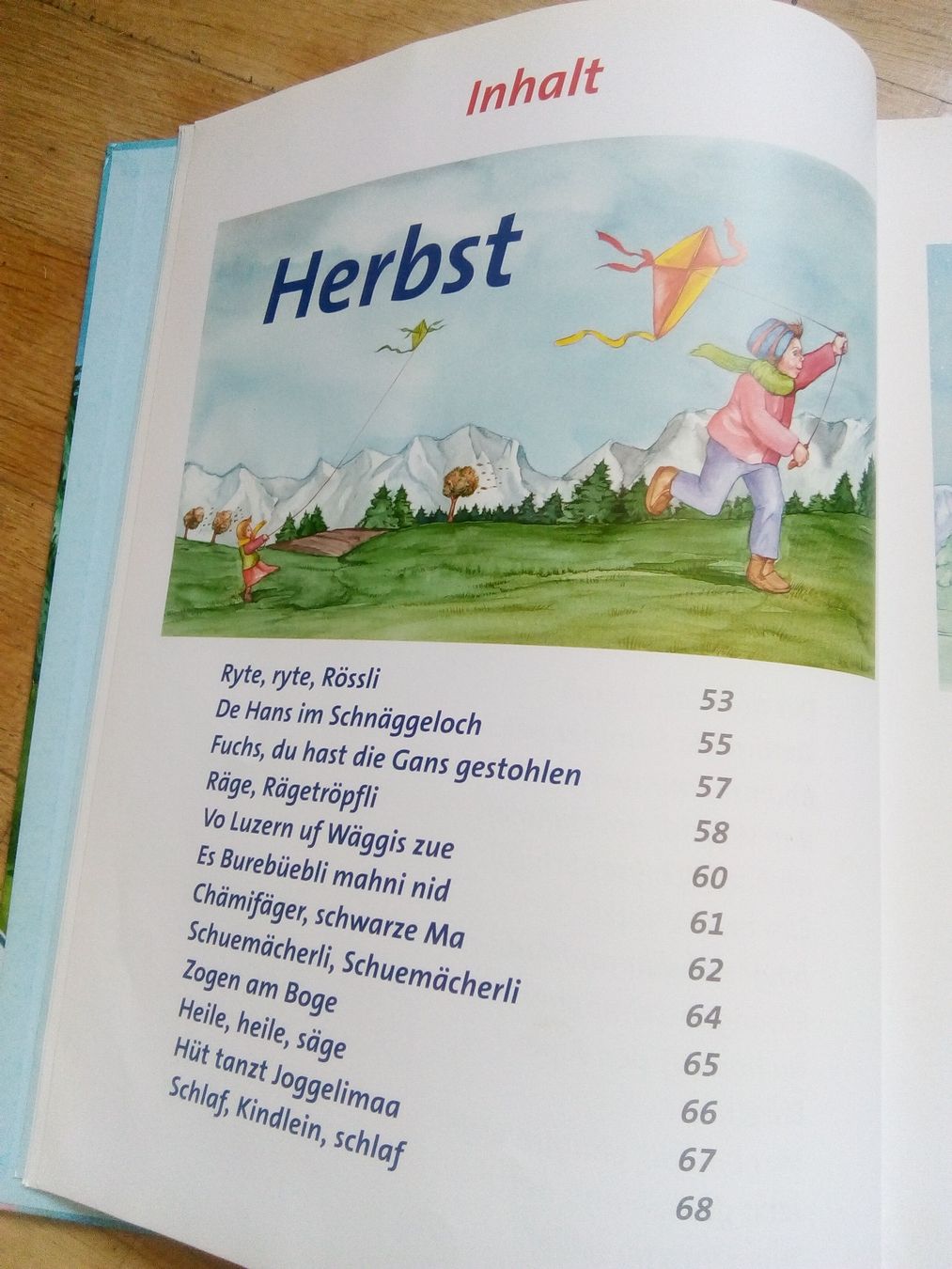 Bücher: Die schönsten Schweizer Kinderlieder  (ohne CD!)   ©'2008 – Gebraucht aus St. Gallen von elkapone 5