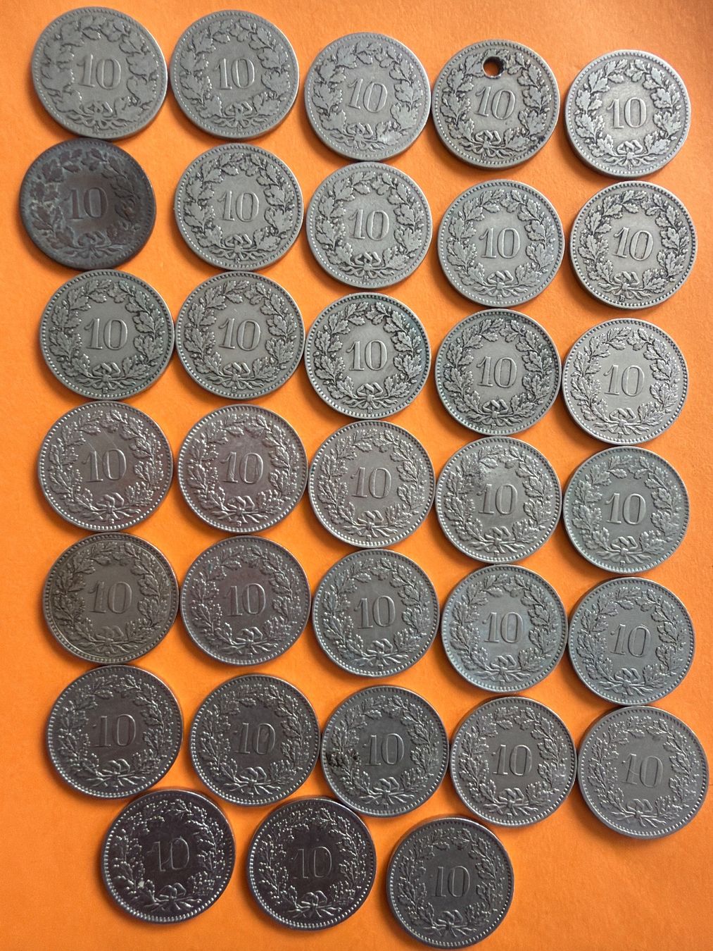 Tutti le monete: 10 Rappen münzen – Usato da Hittnau venduto da Pat_yl7f 1