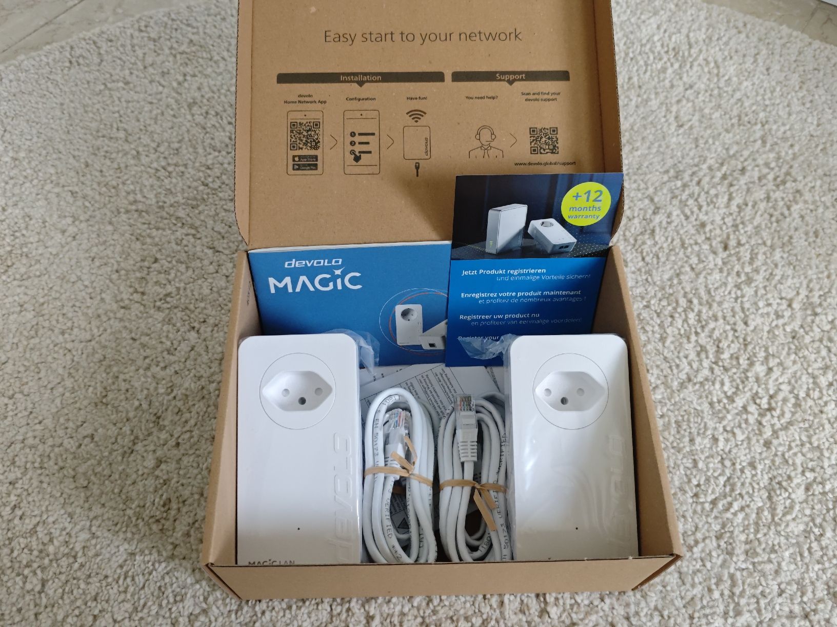 Devolo Lecteurs & Adaptateurs: Devolo Magic 2 LAN Starter Kit Ungebrauchter Zustand – Neuf avec emballage d'origine à Illnau par Juepf80 3