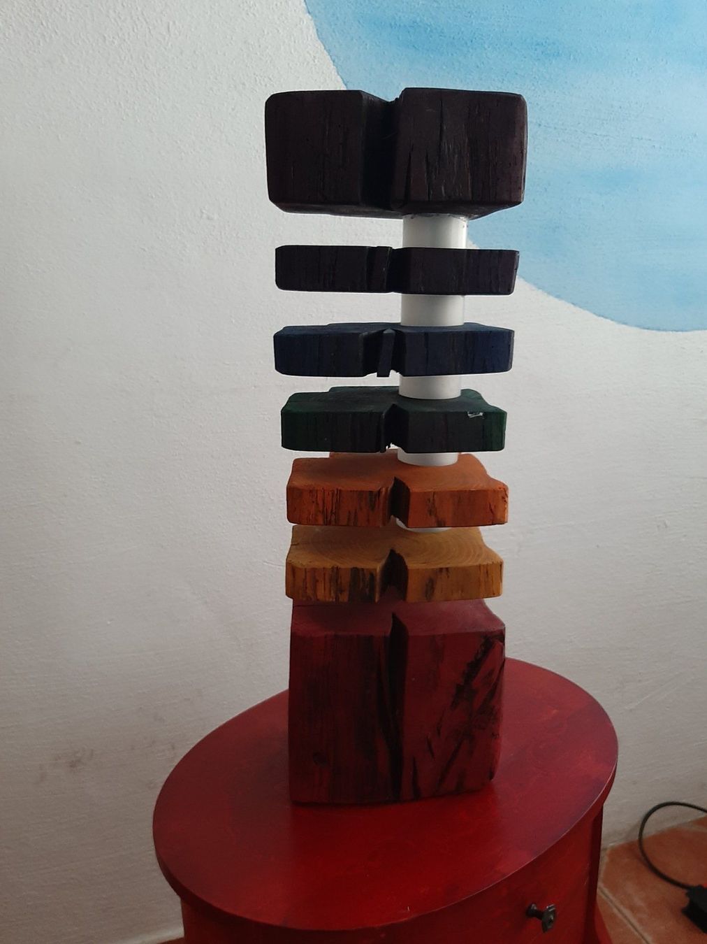 Eichholtz Lampade: Altholz,   LED  Lampe   aus  Altholz – Usato da Sisikon venduto da Creantic-Art 1
