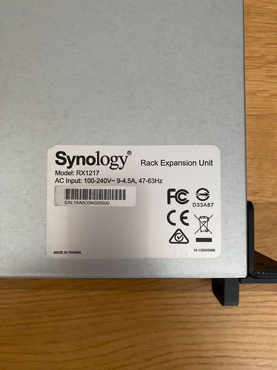 Synology RX1217 Expansion Unit Kaufen auf Ricardo