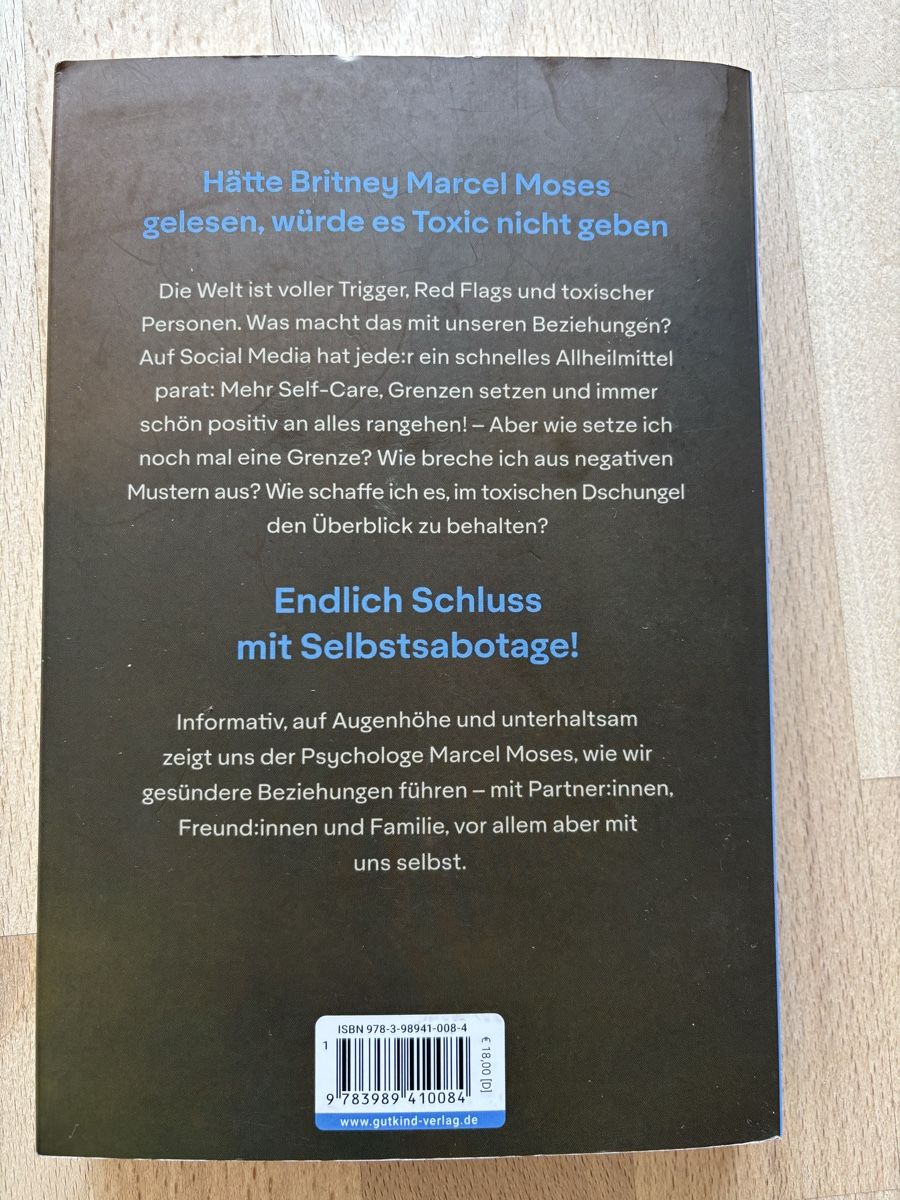 Bücher: Generation Toxic - Marcel Moses – Neu (gemäss Beschreibung) aus Nürensdorf von ali_qyh6 1