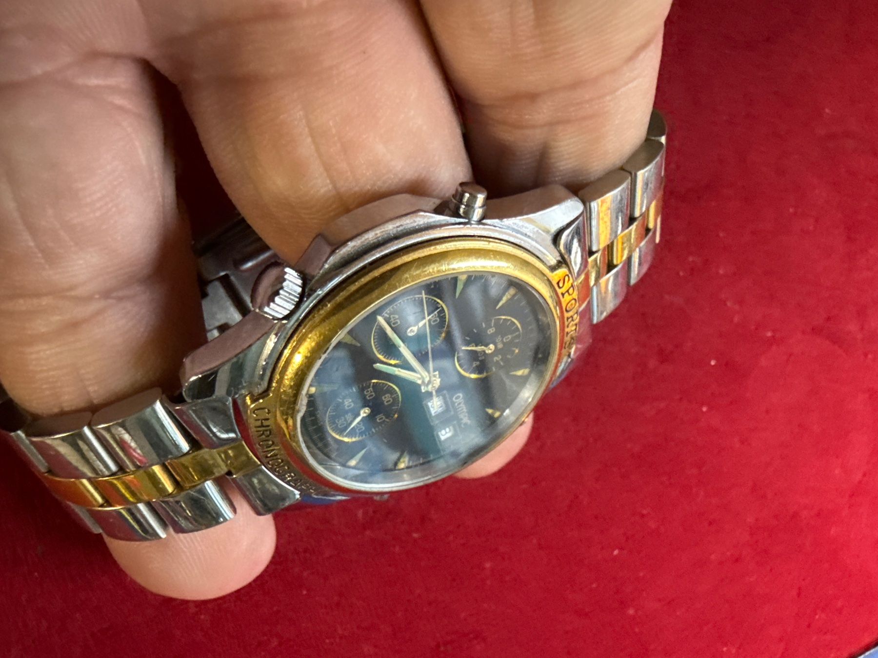 Orologi: Olympic Chronograph 38 mm Quarz – Usato da Pfeffingen venduto da Allhandelklgwatches 2