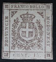 Modena MNr. 8c 15 Centesimi ungebraucht (*)