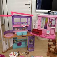 Barbiehaus mit Zubehör