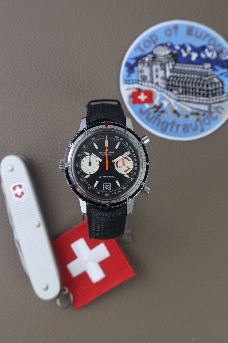 Breitling Montres: Breitling Chrono-Matic 2110 calibre 11  – D'occasion à Anières par Argo.Watches 4