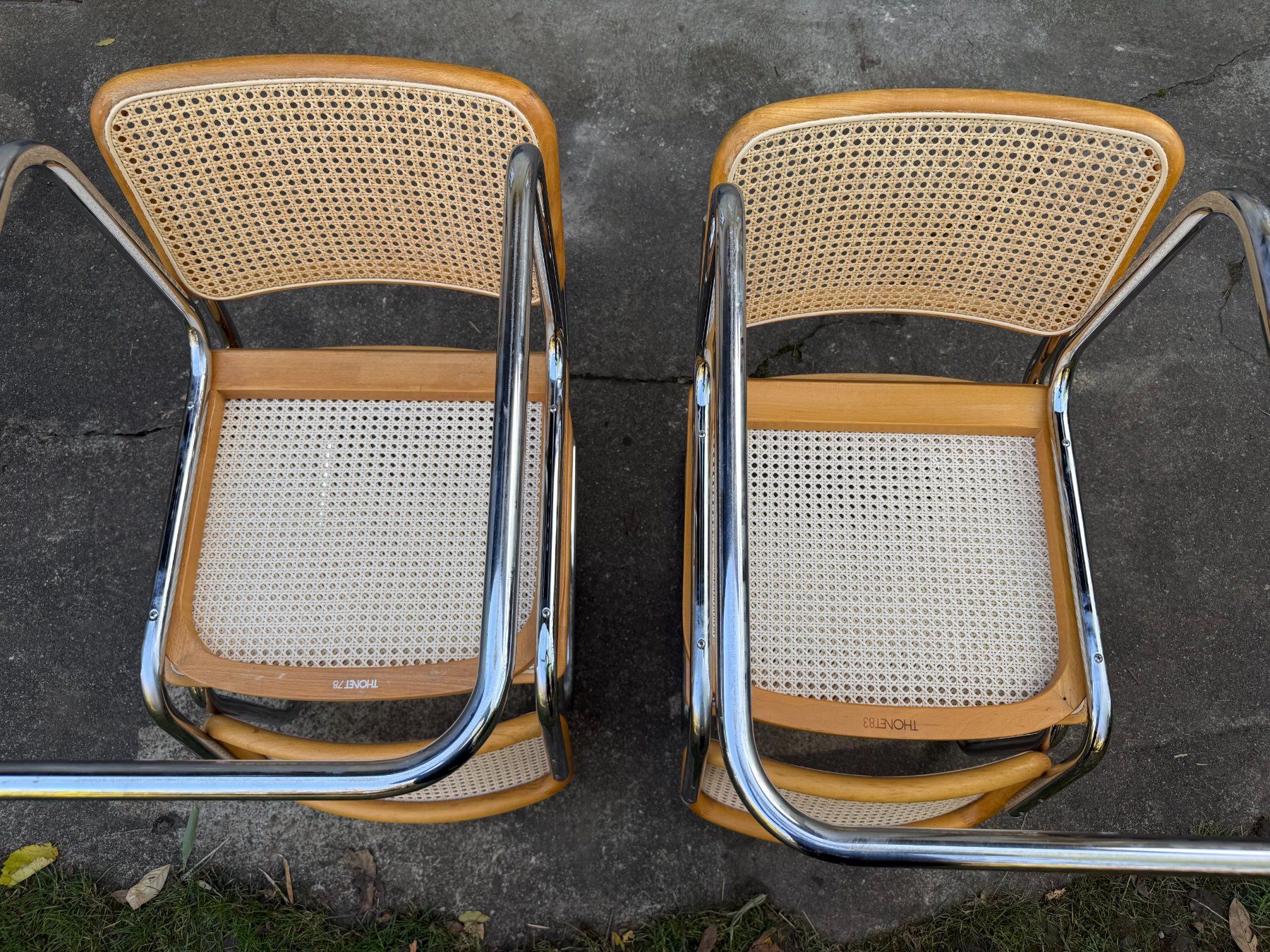Thonet Sedie: Thonet S32 Stühle // Marcel Breuer – Usato da Schinznach-Dorf venduto da mix 8