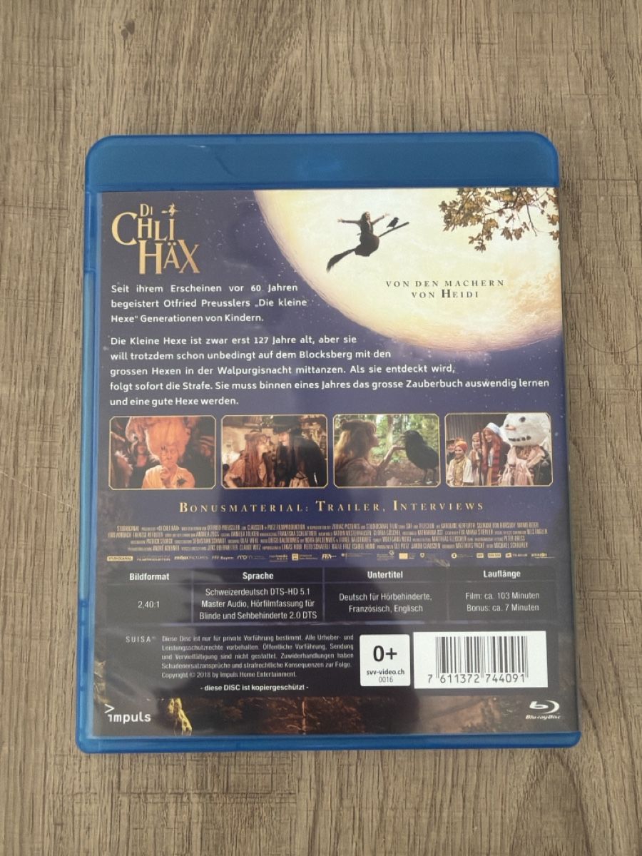 Tutti i DVDs: Di chli Häx (2018) BluRay – Usato da Hagendorn venduto da masterchieff 1