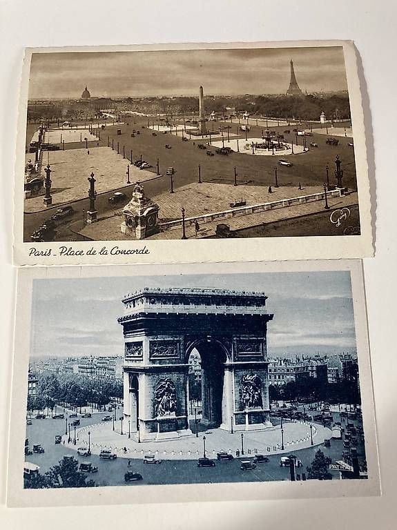 Cartoline postali: 6 alte Ansichtskarten mit Sujets von Paris – Nuovo (secondo la descrizione) da Gockhausen venduto da rewie 1