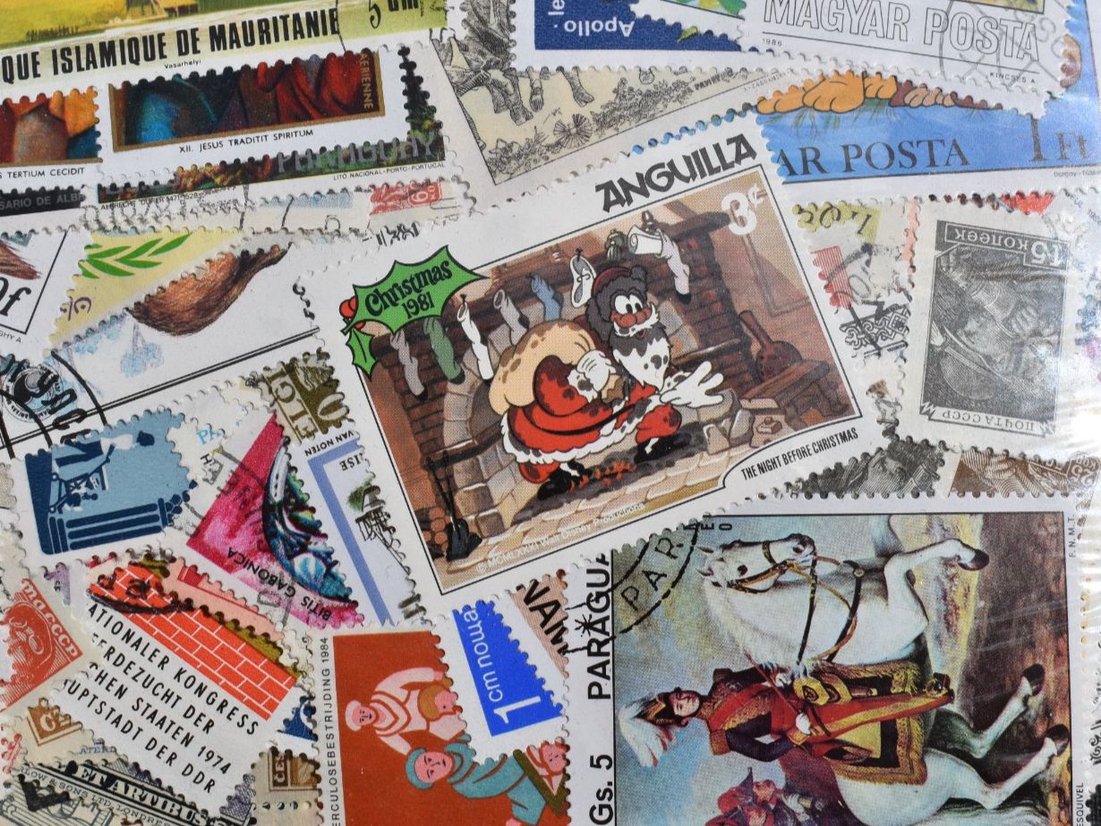 Tutti i francobolli: 500 Ausländische Briefmarken. .  B1106D – Usato da Bettingen venduto da Gluscht-Oase 3