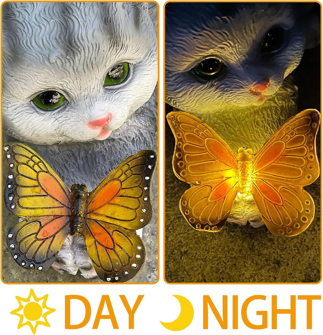 Statuette: Gartendeko Solarlampen – Nuovo e nell'imballaggio originale da Nuglar venduto da SaleRitter 5
