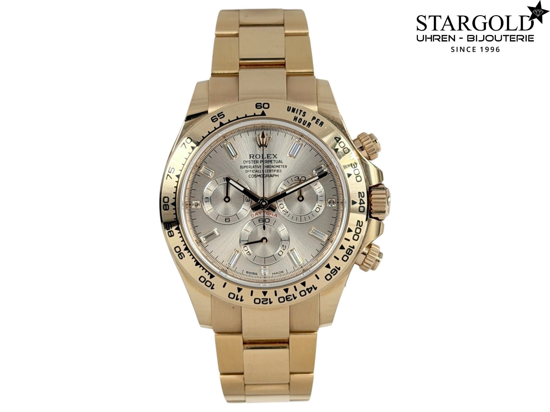 Rolex Uhren: Rolex Daytona - 116505 - Roségold – Gebraucht aus Zürich von Stargold-Uhren