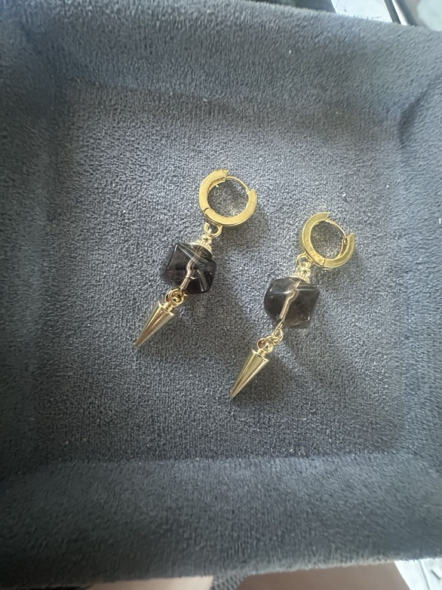 Ohrringe & -stecker: Ohrringe mit Rauchquarz  – Neu und originalverpackt aus Kriens von Hortensie6 1