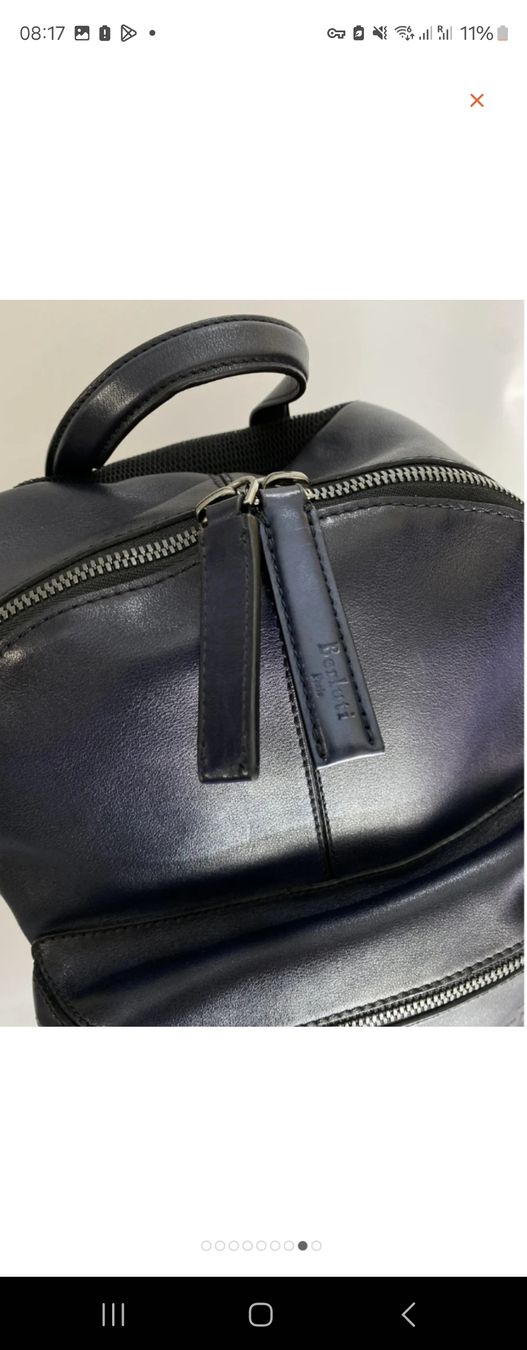 Berluti Sacs à dos: BERLUTI SCRITO BLUE BACKPACK – D'occasion à Zug par f_t_827r 5