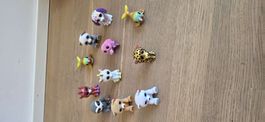 Lot de 10 figurines d'animaux 