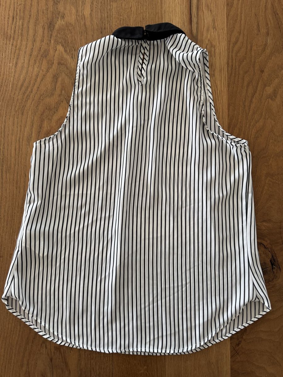 Tally Weijl Camicette: Bluse gestreift Schwarz-Weiss, Grösse M – Usato da Thun venduto da DascheLii 1