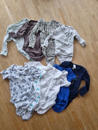 Kleiderset Baby Gr. 56-68, 17 Teile