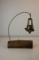 Vintage Öllampe Holz