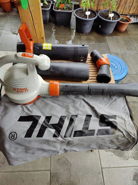 STIHL SHE 71 ElektroLaubbläser Kaufen auf Ricardo