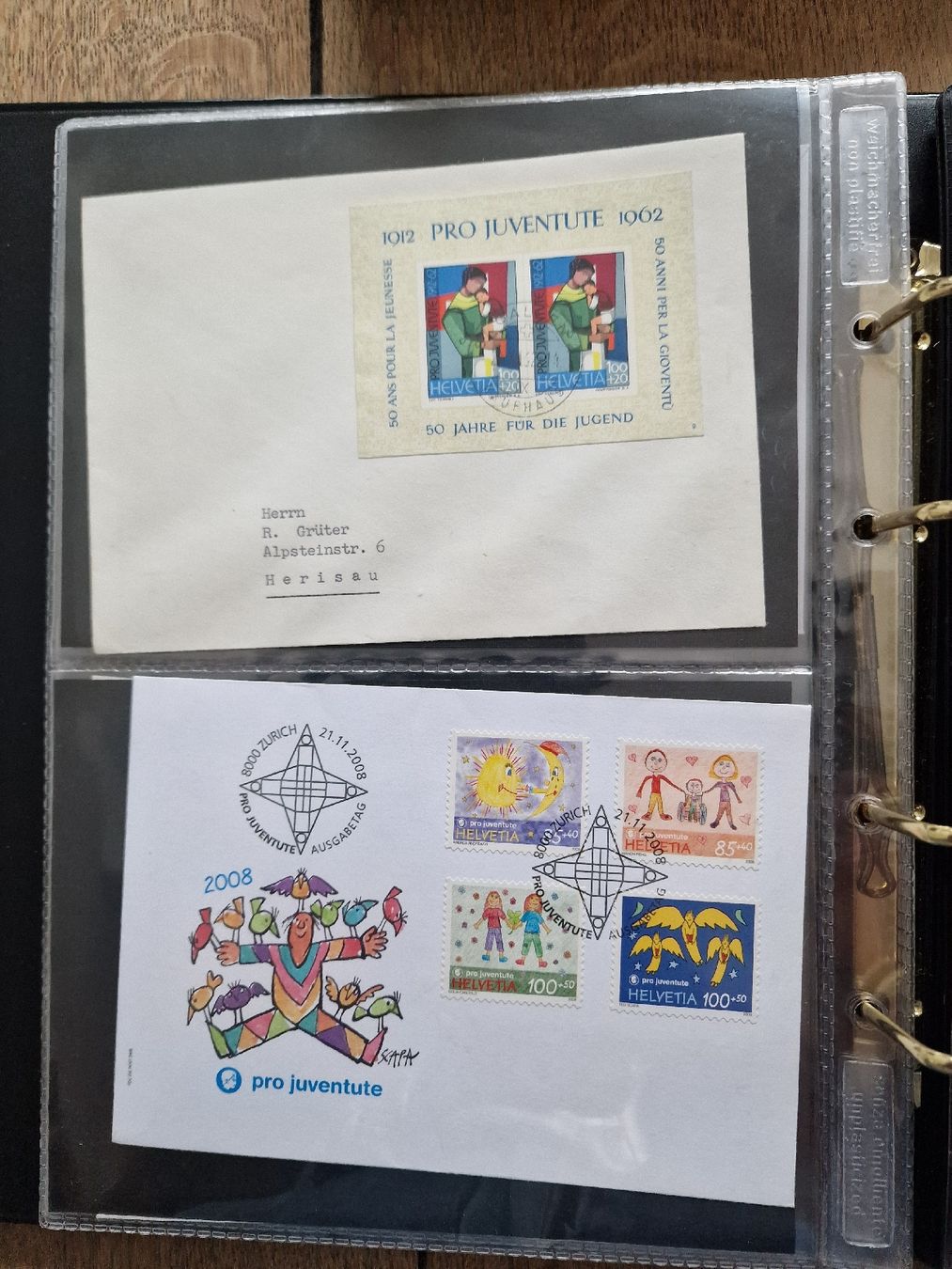 Tutti i francobolli: Schweizer Ersttagsbriefe Sammlung - Top Zustand! – Usato da Gossau SG venduto da ush_db7j 8