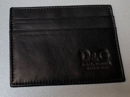 LEDER DOLCE & GABBANA PORTEMONNAIE