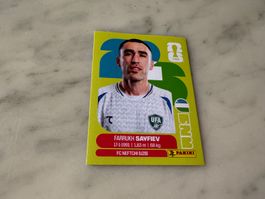 Panini Fifa Fussball WM 2026 Sticker Farrukh Sayfiev UZB 3