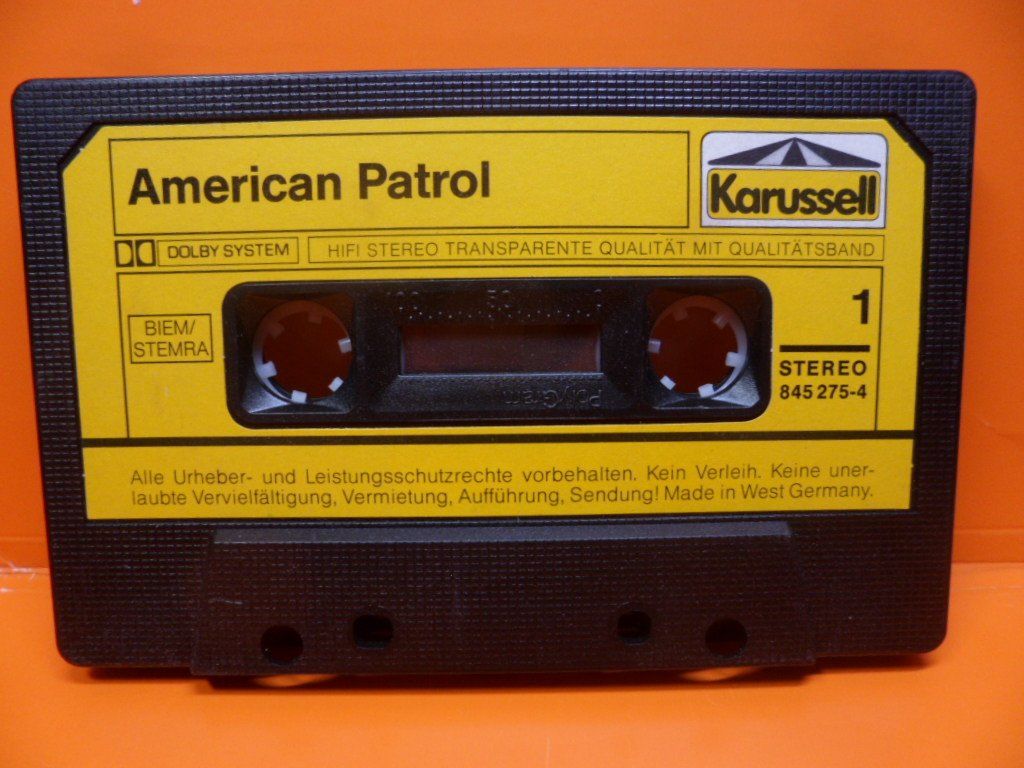 Musicassette: SWING  TIME,   AMERICAN  PATROL – Usato da Langnau i. E. venduto da gf2_29jt 3