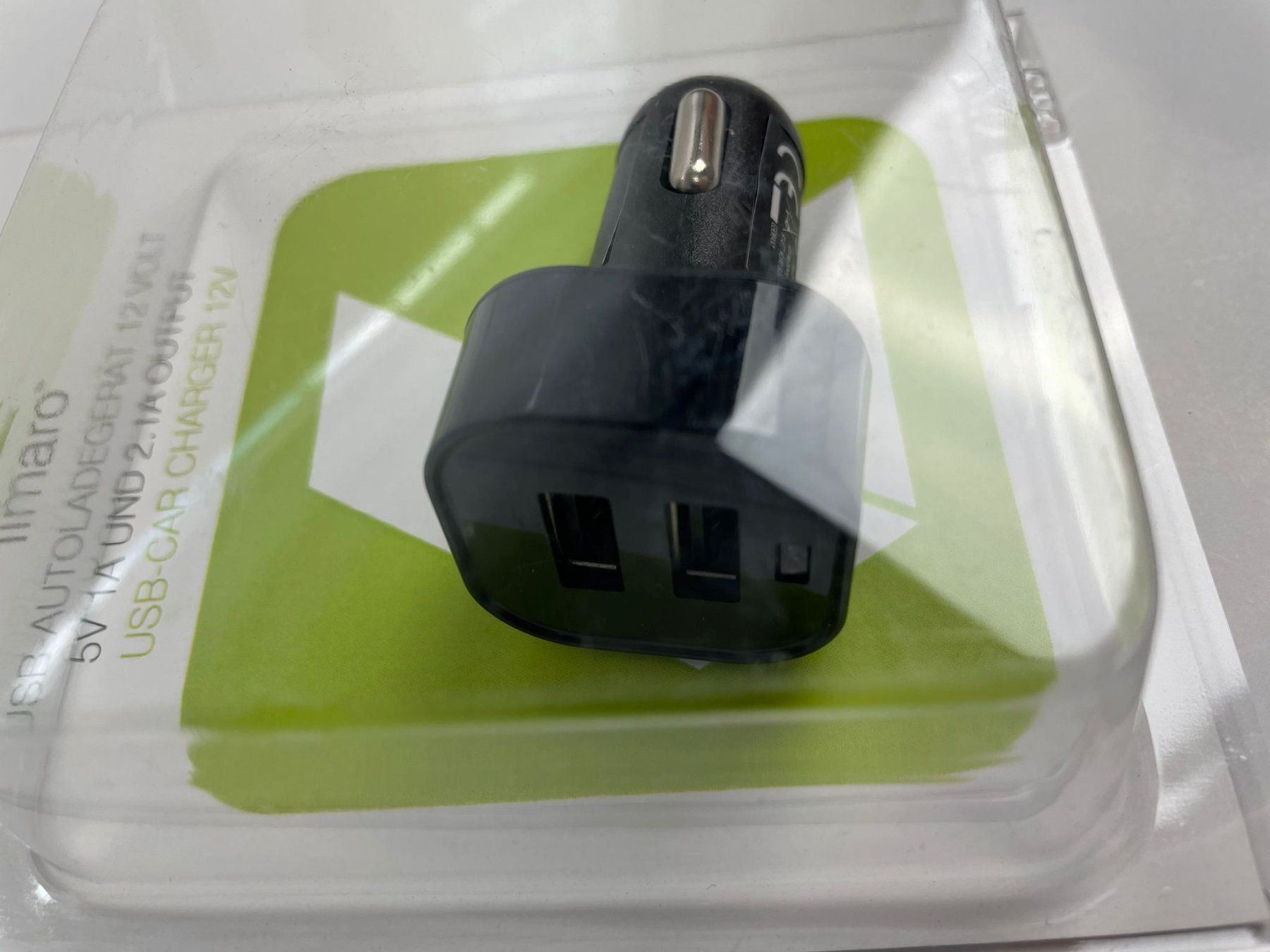 Caricabatterie: Auto- Handy Charger USB-Autoladegerät - Zigarettenanzünder – Nuovo e nell'imballaggio originale da Wängi venduto da LiqKojote 2