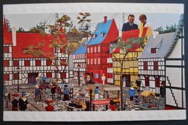 Lego Legoland Nr. 1340, Mittelalterstadt Billund, Prägekarte